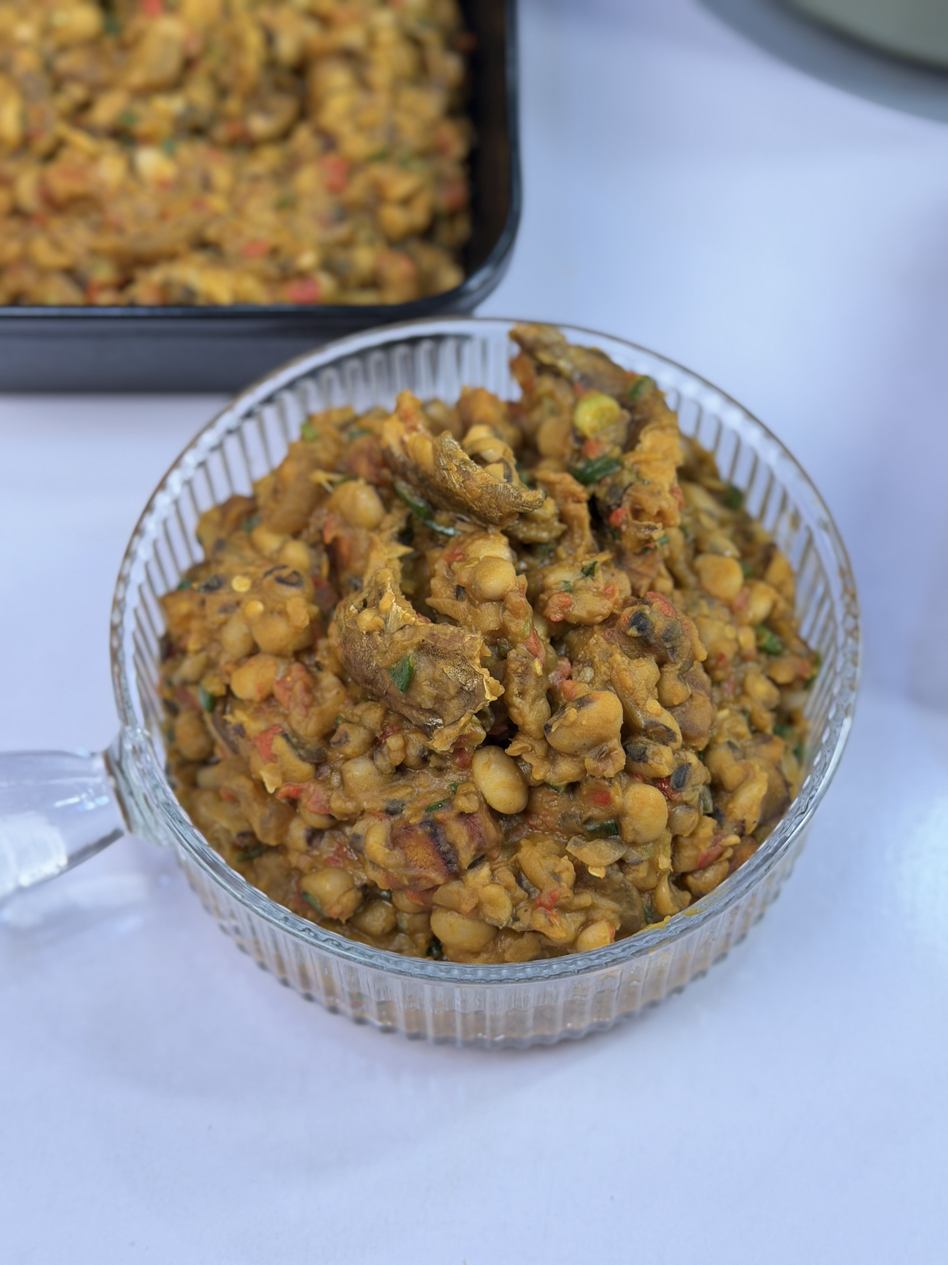 5 bowls of beans each Sunday