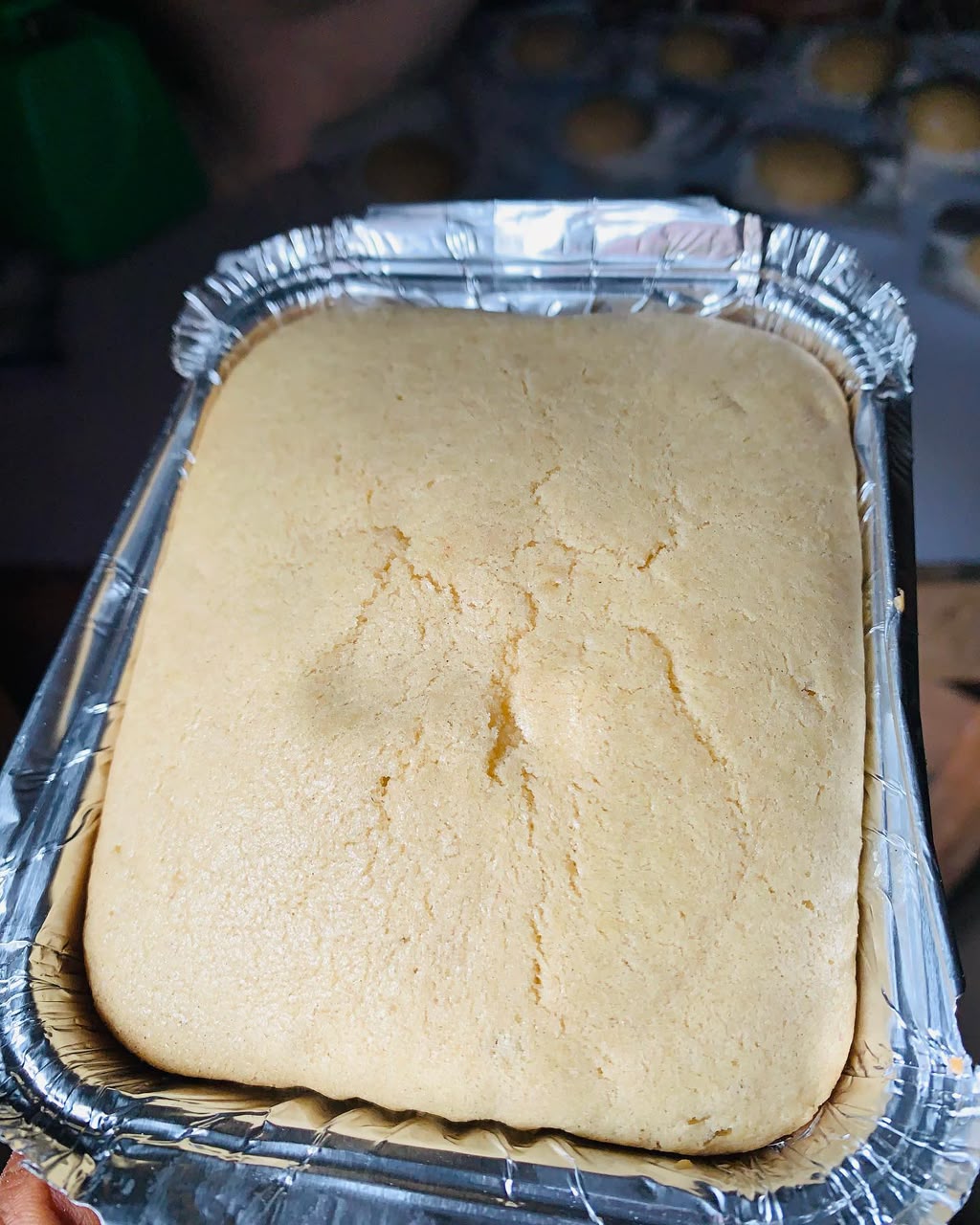 Foil cake