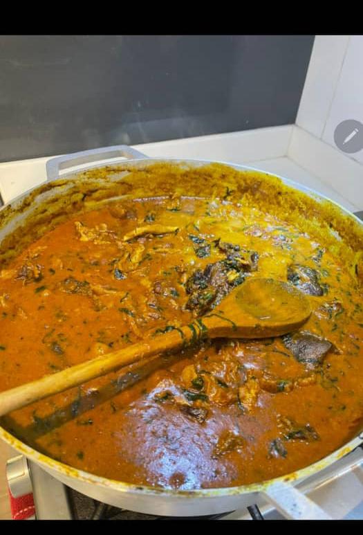 Hot pot of ogbonno