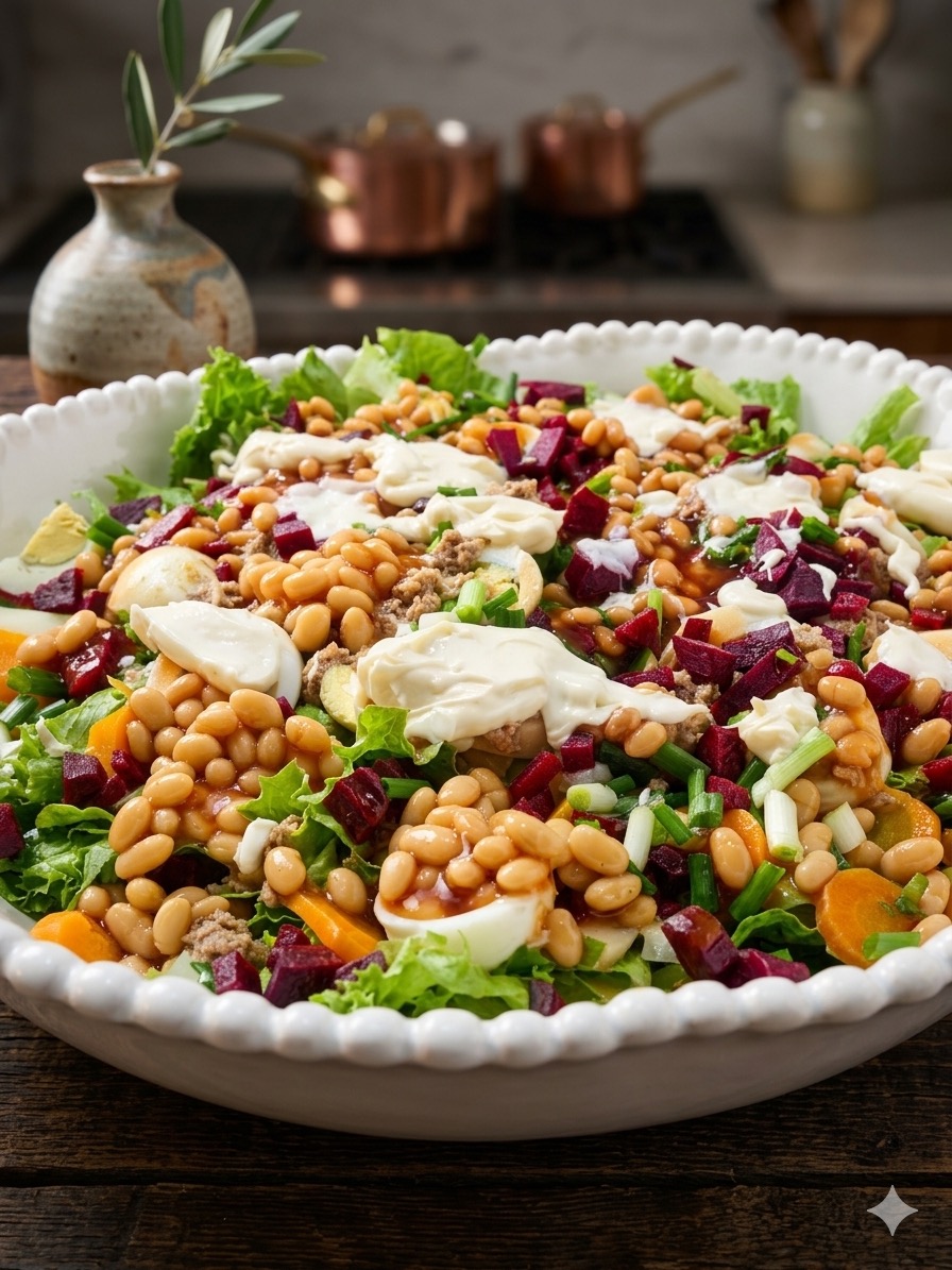 Rich Ghanaian salad