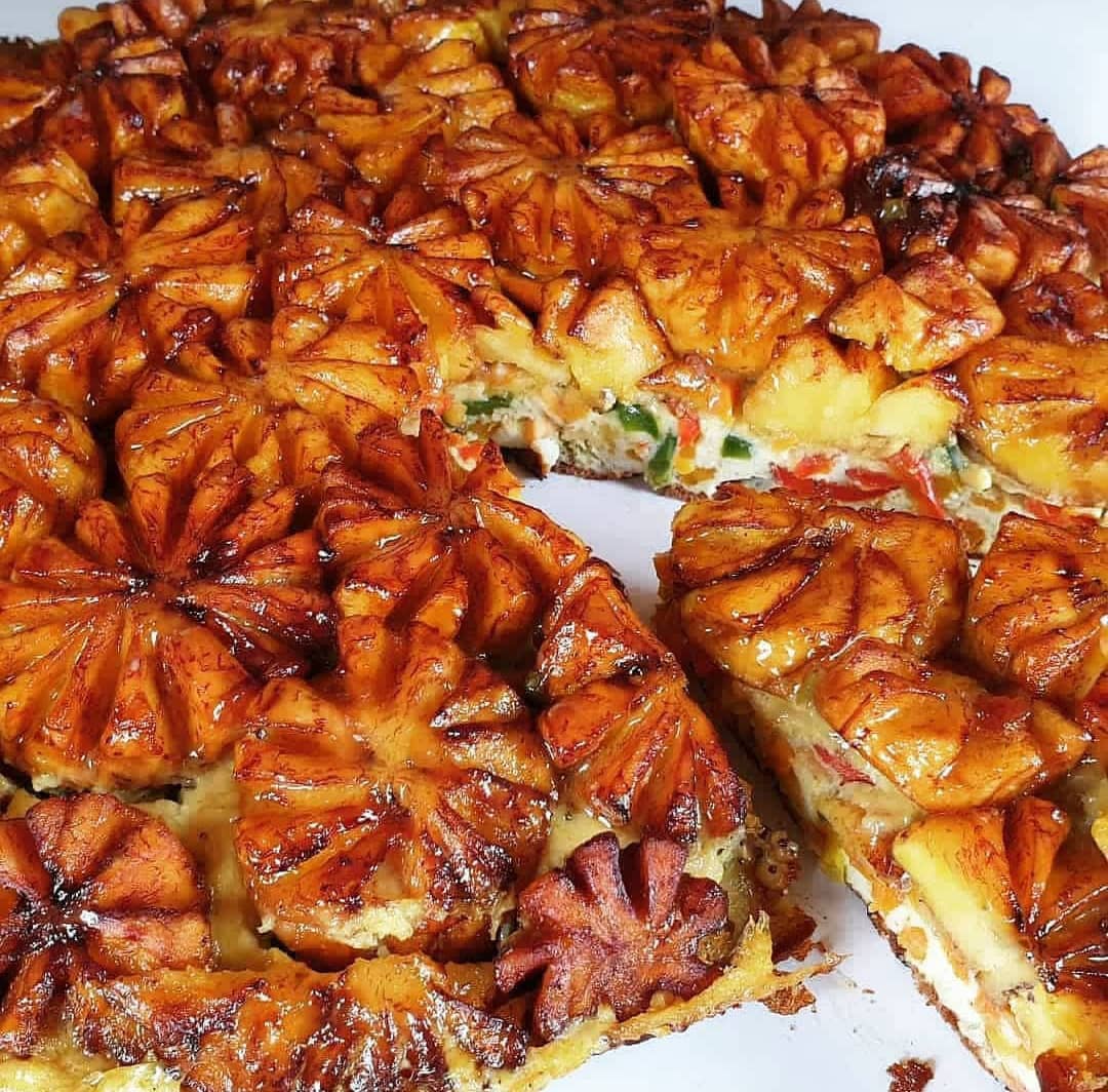 Plantain pizza
