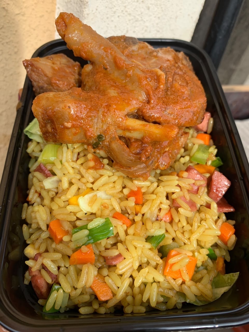 Fried Rice and Chicken