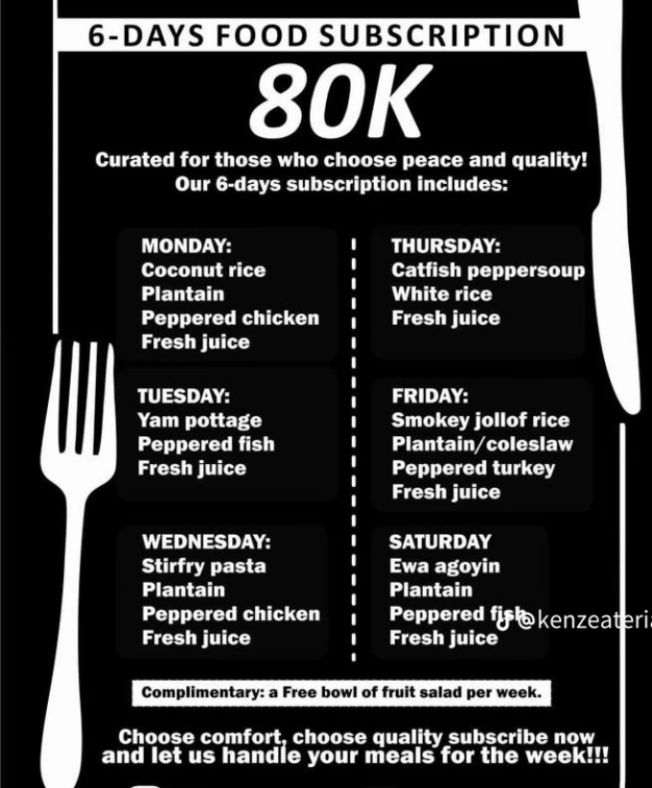 6 days plan