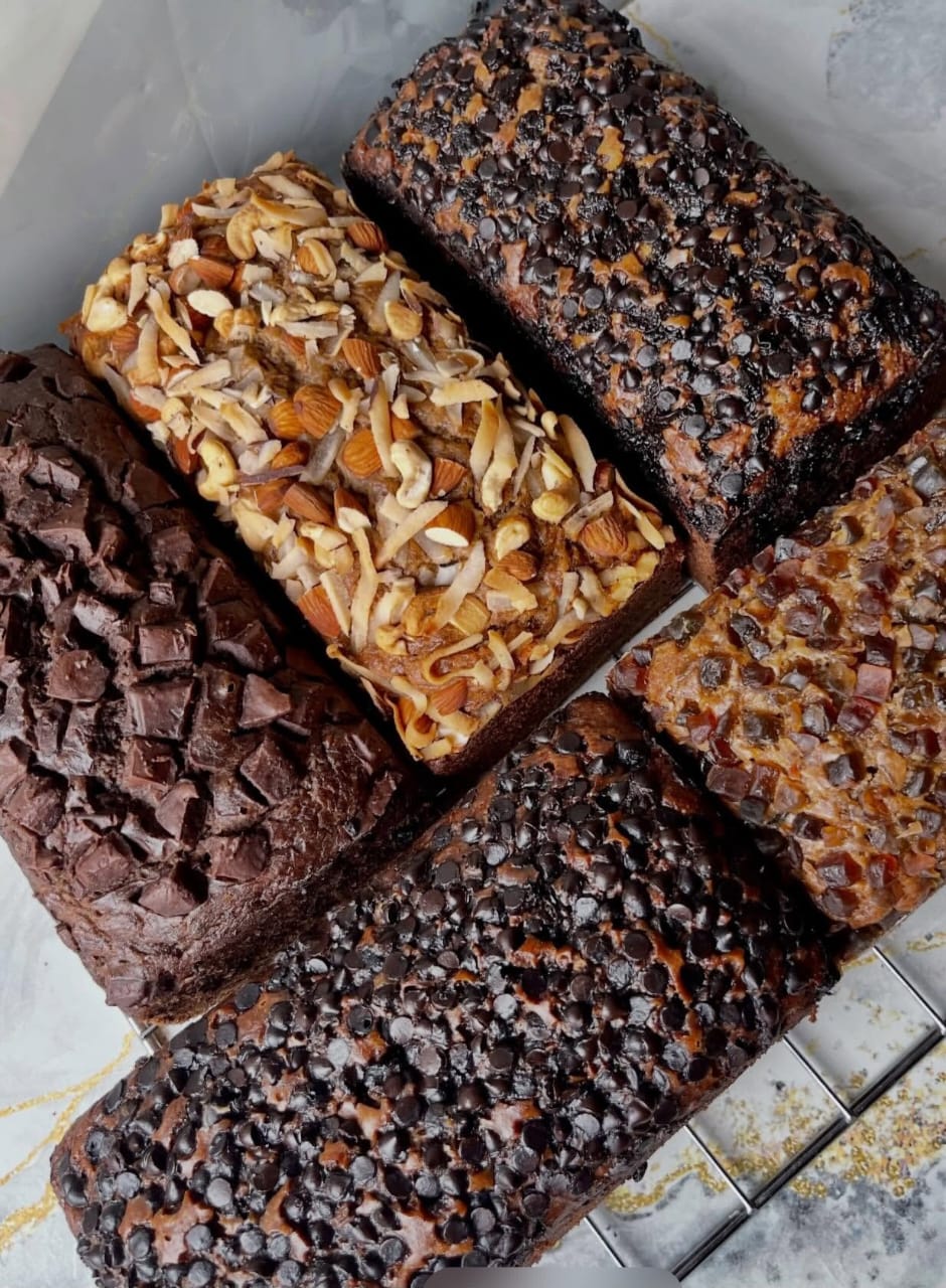 Banana bread pack of different flavour