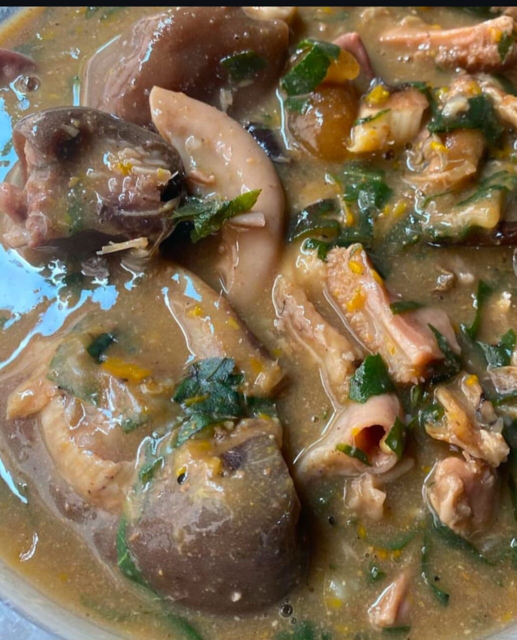 Goat meat pepper soup