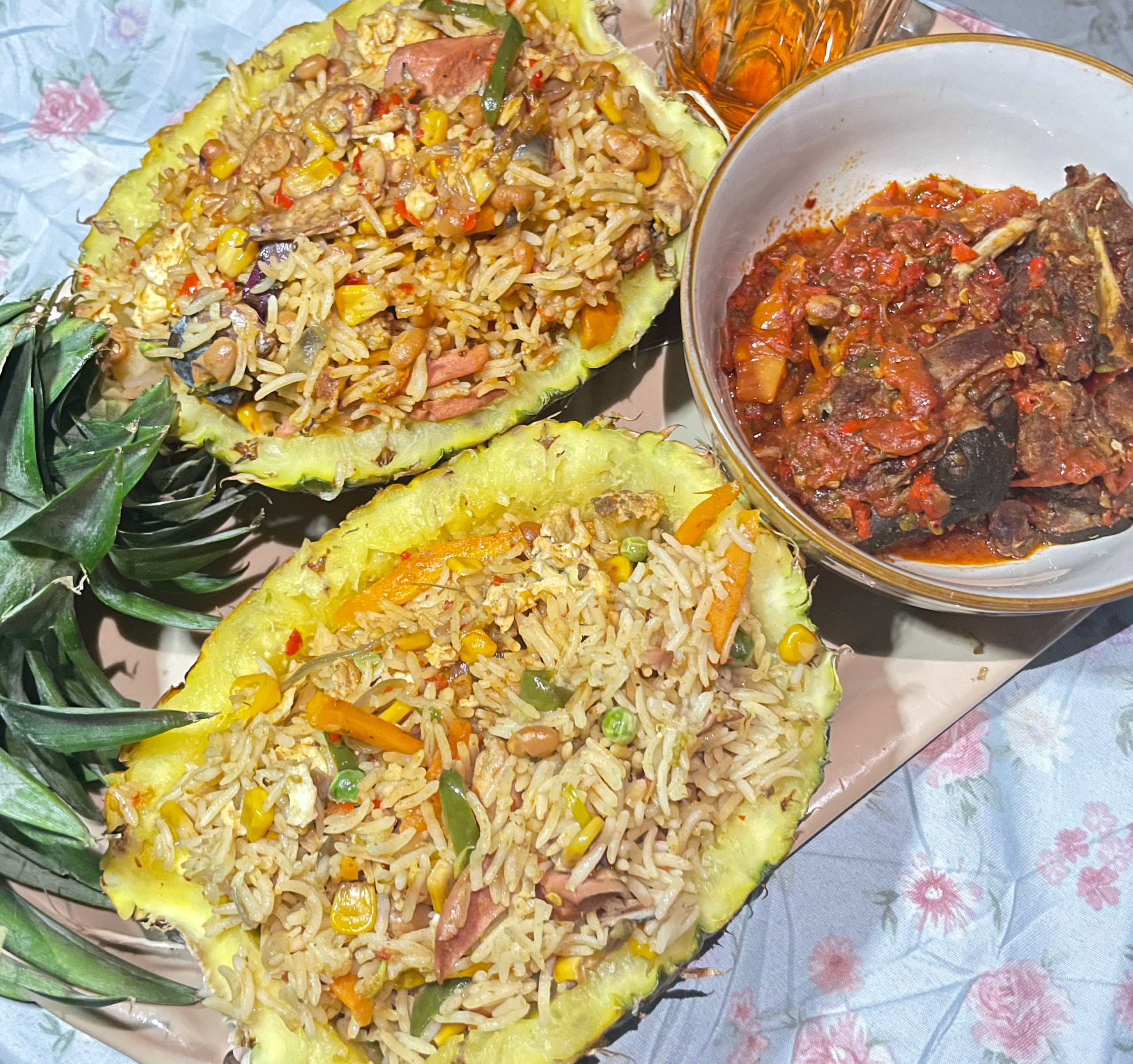 Special pineapple fried rice