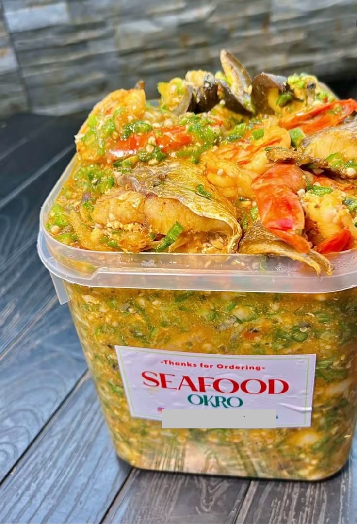 Sea food okro per potion