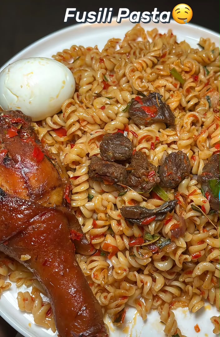 Fusili pasta
