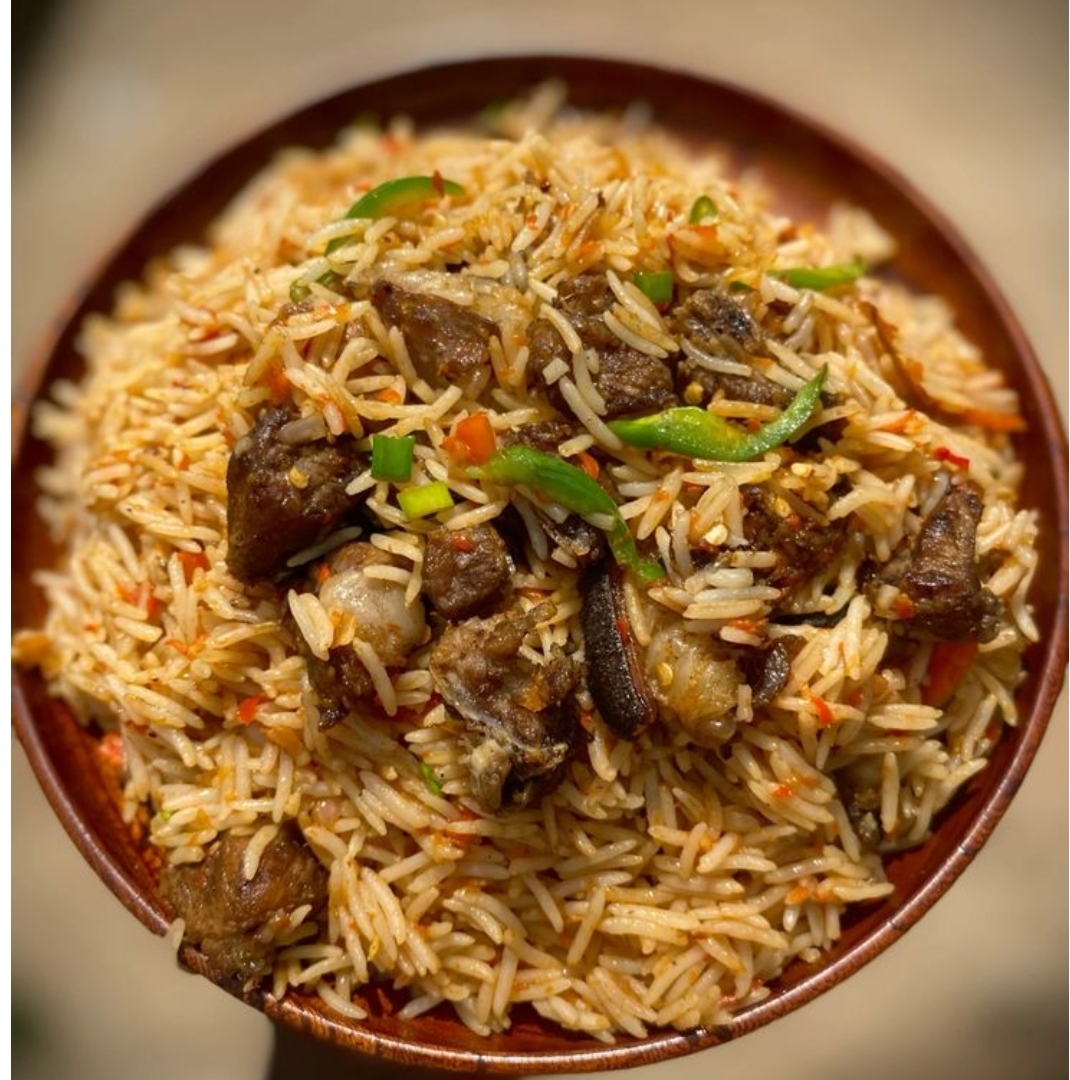 Coconut rice infused with a rich native taste